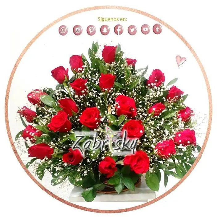 Rosas de Amor - Floristería Zabrisky