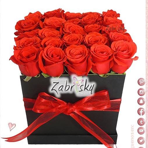 Roses delivered to your Valentine 🌹 - Floristería Zabrisky