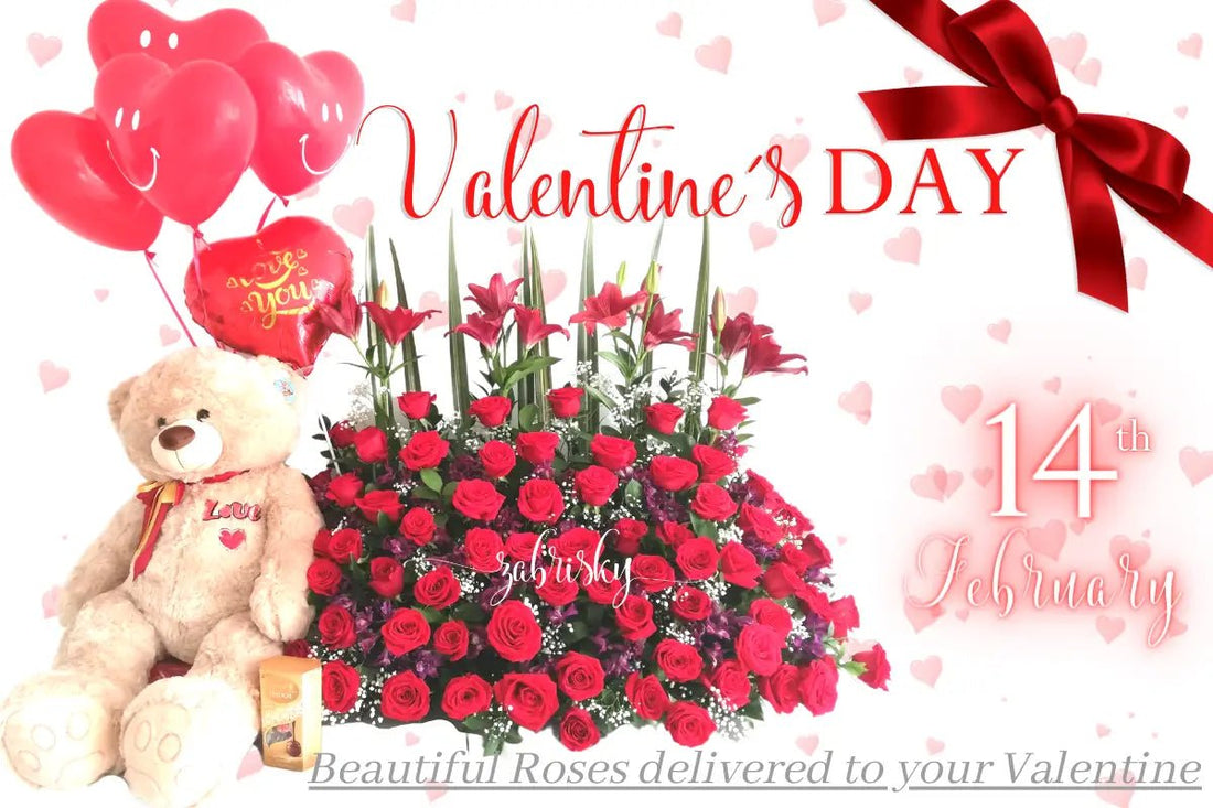Valentine’s Day is Sunday, February 14, 2021 - Florist in Pereira - Floristería Zabrisky