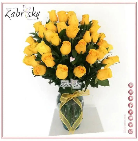 Yellow Roses - Floristería Zabrisky