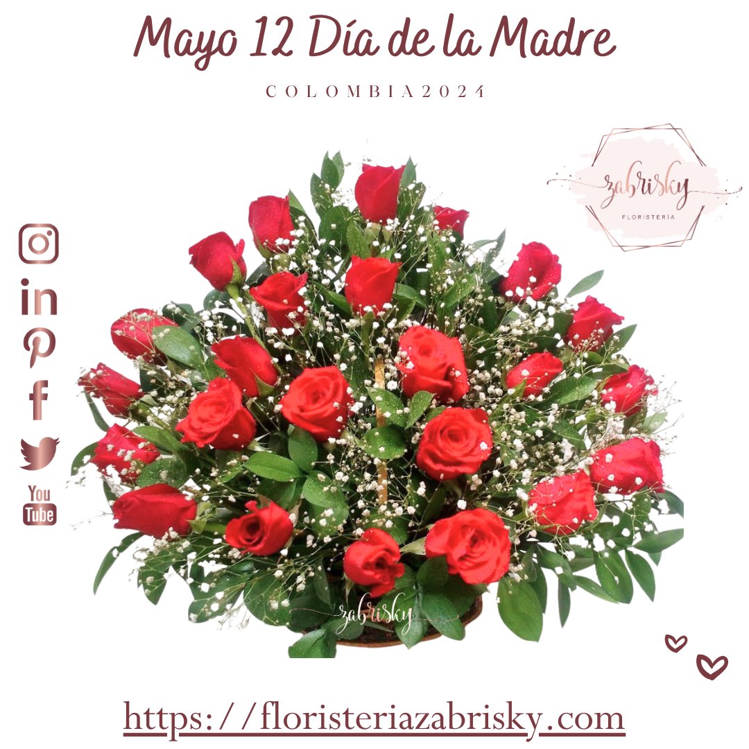 Amor II - 24 Rosas Rojas - DÍA DE LA MADRE