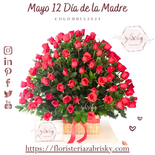Big Love Supreme - 250 Rosas Rojas - DÍA DE LA MADRE
