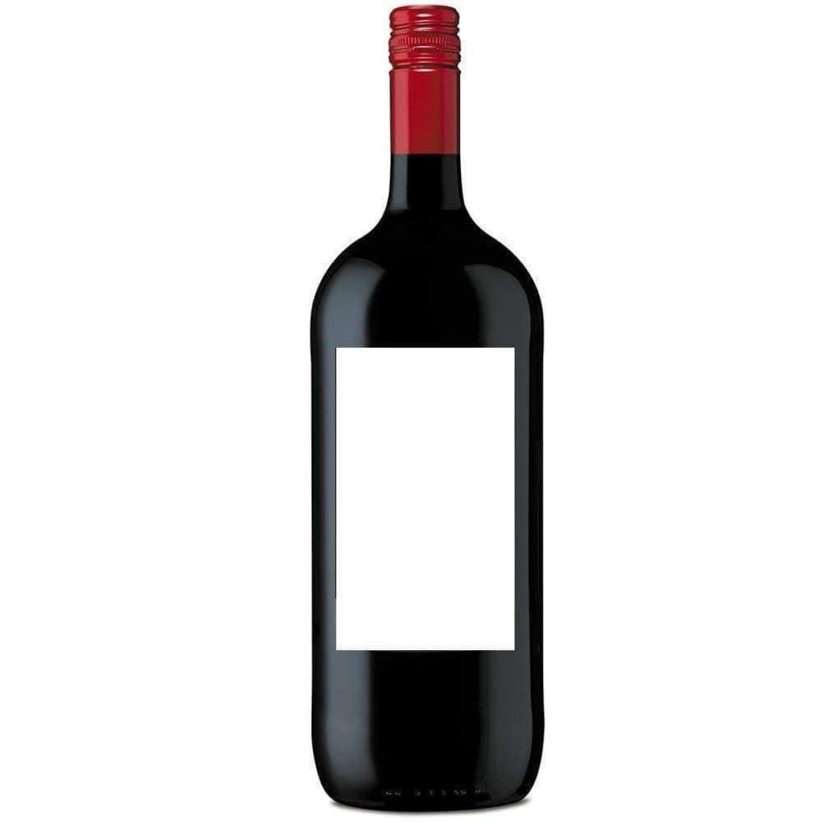 Botella de Vino Tinto - Vino Rojo - Floristería Zabrisky