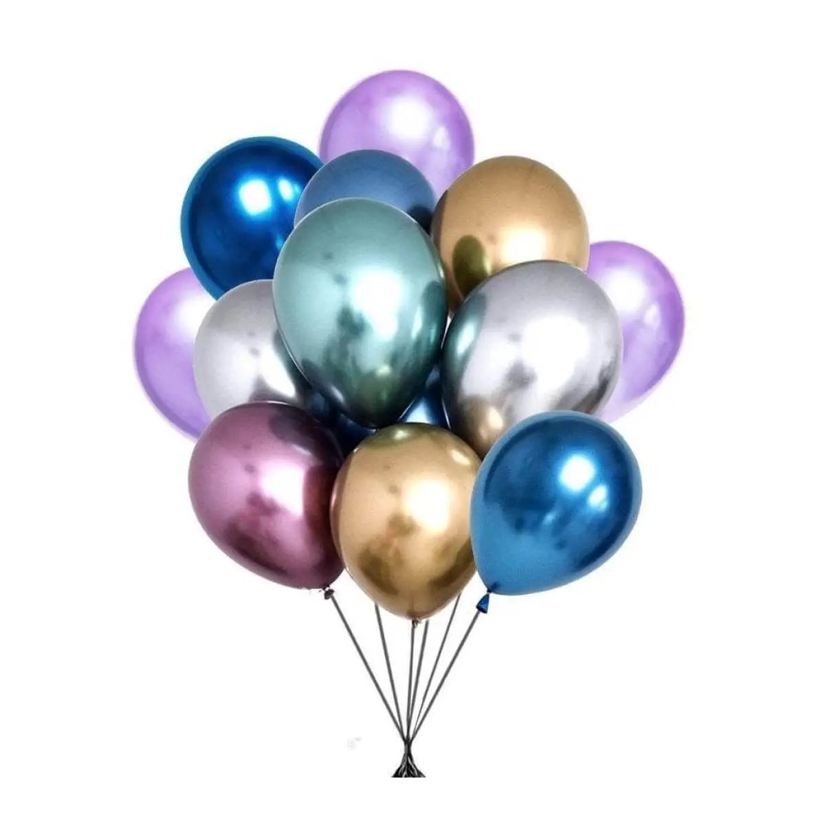 Conjunto de Globos Chrome - Balloons - Floristería Zabrisky